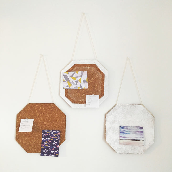 DIY: Painted Cork Boards