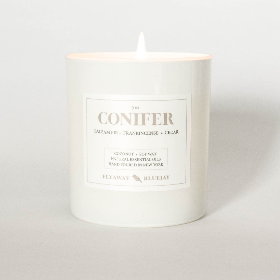 Conifer Natural Essential Oil Candle