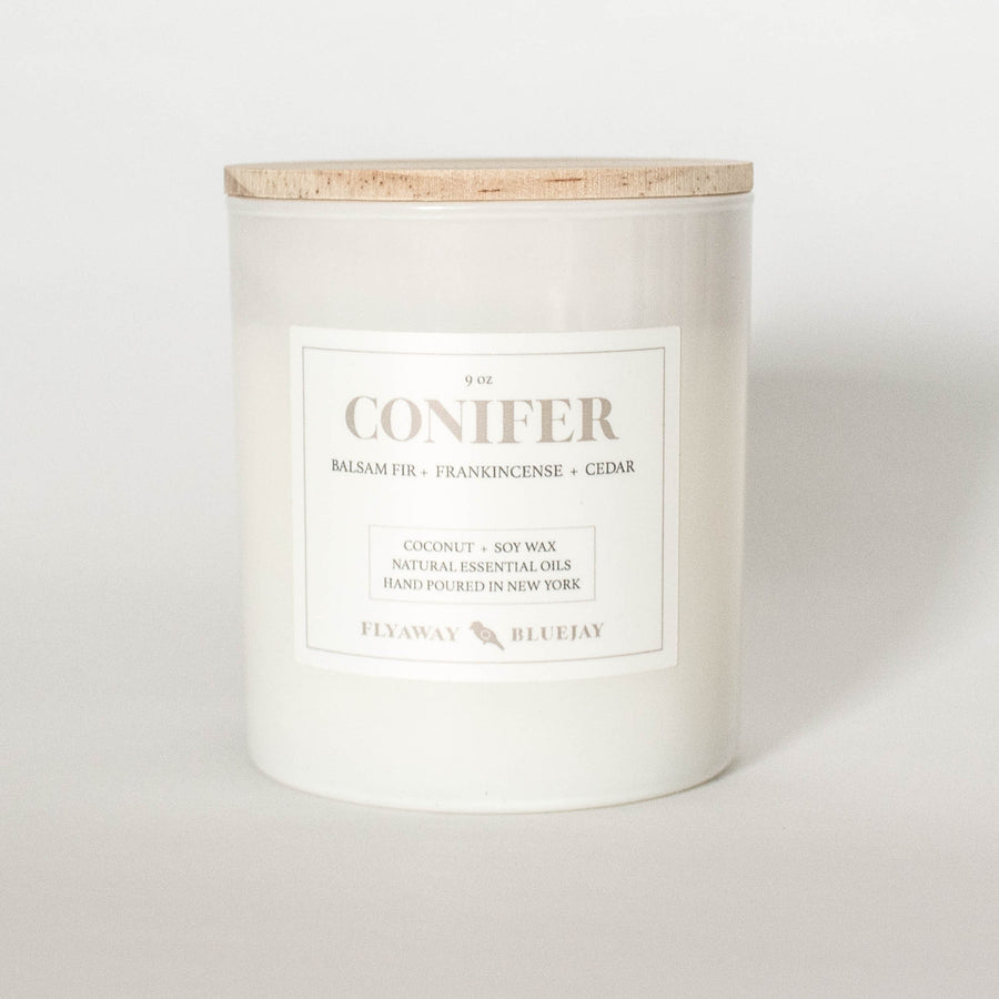 Conifer Natural Essential Oil Candle