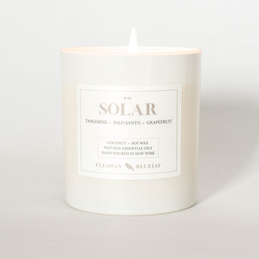 Solar Handmade Soy and Coconut Wax Essential Oil Candle