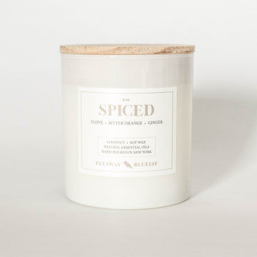 Spiced Handmade Soy and Coconut Wax Essential Oil Candle