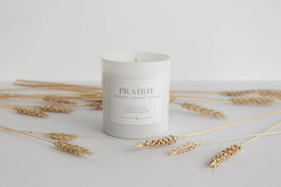 Prairie Handmade Soy Coconut Wax Essential Oil Candle